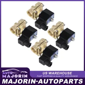 Ma843235j01 Majorin-autoparts 3/4 Inch Npt Air Ride Suspension Valve Brass Electric Solenoid N/c 110-120v 4pc