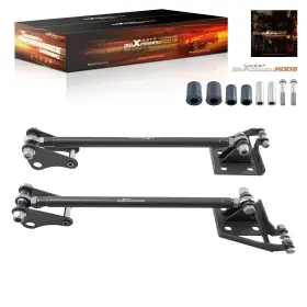 Maxpeedingrods 0gzxev Adjustable Traction Bar Rear For Chevy S10/blazer 1983-2004 Corrosion Proof