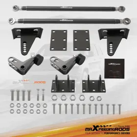 3fl794 Maxpeedingrods Rear Steel Traction Bar For Chevrolet Silverado Gmc Sierra 99-2018 2wd 4wd Kit