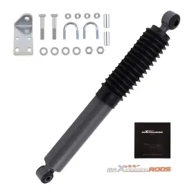 3u4s7l Maxpeedingrods Front Steering Stabilizer Kit For Silverado Sierra 4wd 1999-2006