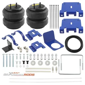 Jvog4x Maxpeedingrods Rear Air Helper Spring Leveling Kit For Silverado 2500hd 3500hd 2wd 4wd 01-2010