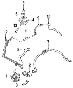 Bc1d-32-690 Mazda Genuine Reservoir