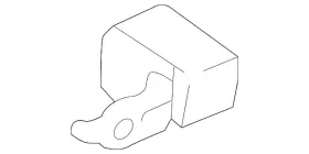 Kd35-34-970a Mazda Genuine 2013-2016 Cx-5 - Stabilizer Link Damper