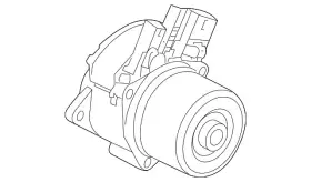 Tn39-67-88za Mazda Genuine Power Steering Assist Motor