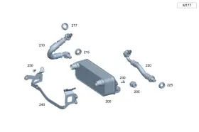 000-997-23-19 Mercedes-benz Genuine Screw-in Fitting