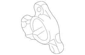 129-462-06-39 Mercedes-benz Genuine Bracket