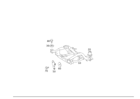 164-331-12-40 Mercedes-benz Genuine Holder