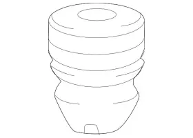 167-321-03-06-64 Mercedes-benz Genuine Stop Buffer Sh Abs