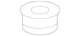 172-320-00-56 Mercedes-benz Genuine Shock Bumper