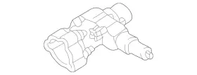 Mercedes-benz 202-460-09-04 Genuine Mercedes-benz Steering Wheel Lock