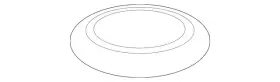 203-321-15-84 Mercedes-benz Genuine Helical Spring Shim