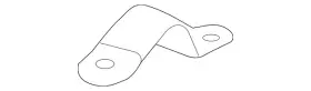 203-323-12-40 Mercedes-benz Genuine Bushing Bracket