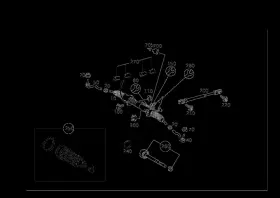 203-460-42-00 Mercedes-benz Genuine Seal Kit Steering Gear