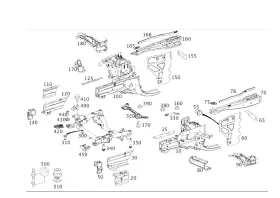 204-628-00-11 Mercedes-benz Genuine Plate