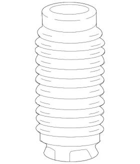 205-323-02-92-64 Mercedes-benz Genuine Elastomeric Boot