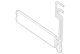221-500-34-00 Mercedes-benz Genuine Oil Cooler