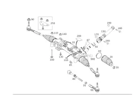 222-462-02-78 Mercedes-benz Genuine Steering Coupling