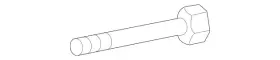 304017-010051 Mercedes-benz Genuine Hexagon Head Bolt 304017-010051 Mercedes-benz Genuine Hexagon Head Bolt