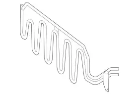 463-460-32-24 Mercedes-benz Genuine Cooling Pipe