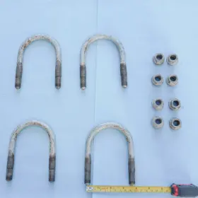 Mercedes-benz 906-325-11-47 Oem Sprinter Rear Leaf Spring U-bolts With Nuts 9063251147
