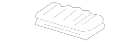 Mercedes-benz 907322030064 Genuine Plate Seat Mercedes-benz 907322030064 Genuine Plate Seat