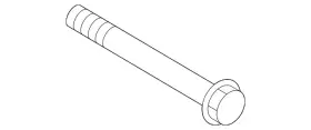 910105-012041 Mercedes-benz Genuine Stabilizer Link Upper Bolt
