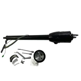 Mgp 717382008509 Black 28 Inch Gm Steering Column Tilt Automatic No Key Universal W 9 Holes Adapter