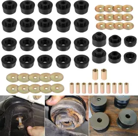 Moqp1063 Mo-auto 7-132 Body Mount Bushing Kit For 1978-1988 Buick Regal/chevy Malibu El Camino