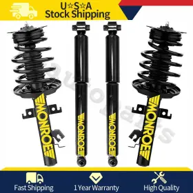 173074 Monroe 173075 37328 Oem Front Strutsrear Shocks For 2014-2020 Nissan Rogue 4x4 With Warr Tt 173074 Monroe 173075 37328 Oem Front Strutsrear Shocks For 2014-2020 Nissan Rogue 4x4 With Warr Tt