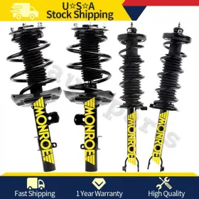 173175r Monroe 372971 372970 173175l Genuine Oem Front And Rear Struts For 2015-2018 Acura Tlx With Warranty Ta