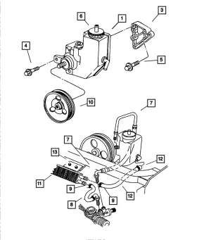 06034244 Mopar Genuine Hex Head Screw And Washer 6034244