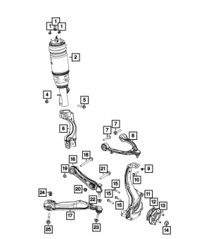 06512994aa Mopar Genuine Hex Head Screw And Washer