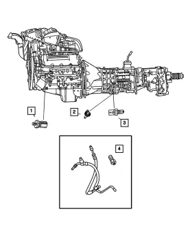 56041335ac Mopar Genuine Power Steering Switch