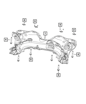 6511500aa Mopar Genuine Torx Head Bolt And Washer