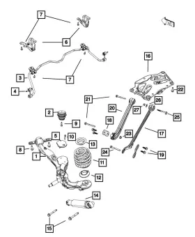 68236036aa Mopar Genuine Hex Head Screw