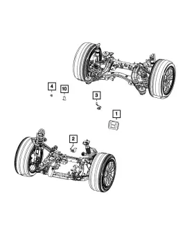 68245332af Mopar Genuine Height Sensor
