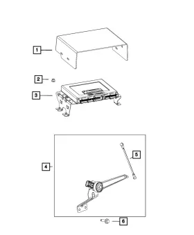 68340185ac Mopar Genuine Ride Height Sensor Rear Left