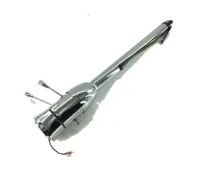 Dm-8503c N D Nd 32ftft Chrome Floor Shift Tilt Manual 32 Steering Column With Wheel Adapter