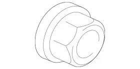 Nissan 01225-a2011 Genuine Stabilizer Link Nut