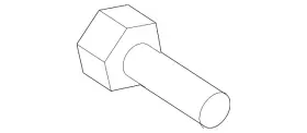 081b4-4401a Nissan Genuine Knuckle Mount Bolt