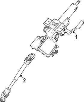 48080-7lf0a Nissan Genuine Shaft And Joint