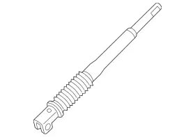 48822-5zp0b Nissan Genuine Intermediate Shaft