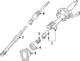 48822-7ja0b Nissan Genuine Lower Shaft