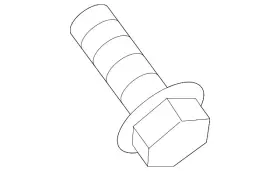48935-1ha0a Nissan Genuine Lower Joint Bolt 48935-1ha0a Nissan Genuine Lower Joint Bolt