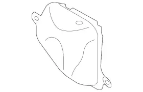 48950-jg40a Nissan Genuine Lower Cover 48950-jg40a Nissan Genuine Lower Cover