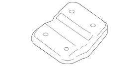 55054-eb000 Nissan Genuine Spring Seat