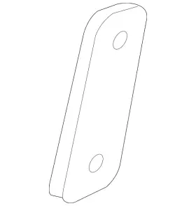 55221-eb000 Nissan Genuine Shackle Assembly Plate