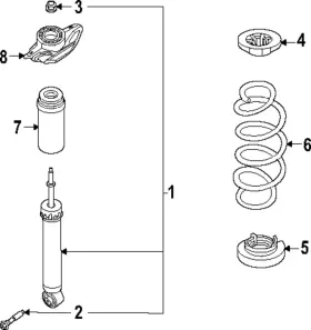55240-6sa0a Nissan Genuine Dust Shield
