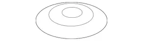 55440-jp00a Nissan Genuine Suspension Cross-member Insulator 55440-jp00a Nissan Genuine Suspension Cross-member Insulator