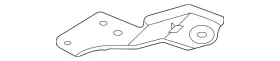 55451-6lb0a Nissan Genuine Suspension Sub-frame Reinforcement Bracket 55451-6lb0a Nissan Genuine Suspension Sub-frame Reinforcement Bracket
